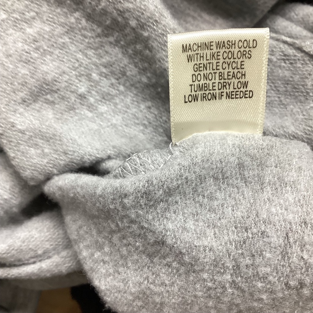 Ann Taylor LOFT Light Gray Knit Top - Picture 3 of 6